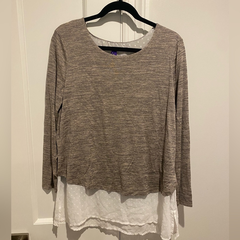Seraphine Maternity Nursing Flowy Shirt Long Sleeve